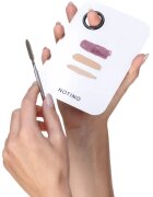 Notino Makeup Brushes Professional Mixing Palette With Spatula paleta za mešanje tekočega pudra z lopatico