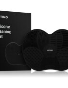 Notino Makeup Brushes Silicone Cleaning Mat For Make-Up Brushes krtačka za čiščenje čopičev Black 1 kos