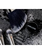 Notino Makeup Brushes Silicone Cleaning Mat For Make-Up Brushes krtačka za čiščenje čopičev Black 1 kos