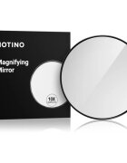 Notino Mirrors 10x Magnifying Mirror povečevalno ogledalce s priseskom 10x magnification 1 kos
