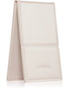 Notino Mirrors Compact Mirror kozmetično ogledalce Leatherette Beige 1 kos