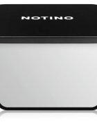 Notino Mirrors Magnifying Compact Mirror kozmetično ogledalce Black 1 kos