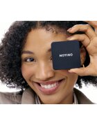 Notino Mirrors Magnifying Compact Mirror kozmetično ogledalce Black 1 kos