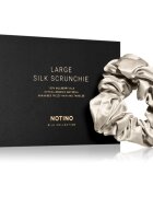 Notino Silk Collection Large scrunchie svilena elastika za lase Cream 1 kos