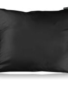 Notino Silk Collection Pillowcase svilena prevleka za vzglavnik Black 50x60 cm