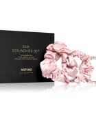 Notino Silk Collection Scrunchie Set set svilenih elastik za lase odtenek Pink