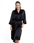 Notino Silk Collection Silk Bathrobe svilen kopalni plašč