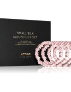 Notino Silk Collection Small Scrunchie Set set svilenih elastik za lase odtenek Pink