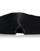 Notino Silk Collection Travel Sleeping Mask Black potovalna maska za spanje iz svile Black 1 kos