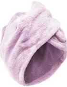 Notino Spa Collection Hair Towel brisača za lase Lilac 1 kos