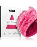 Notino Spa Collection Hair Towel brisača za lase Pink 1 kos