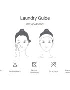 Notino Spa Collection Spa headband and make-up removal pads set set za odstranjevanje ličil s spa naglavnim trakom Black 7 kos