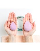 Notino Super Soft Make-Up Sponge oblikovana gobica za make-up Pink 1 kos