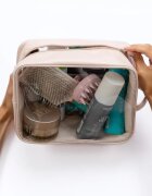 Notino Travel Collection Extra Large Clear Organizer prozorna kozmetična torbica XL Beige 275x20x125 cm 1 kos