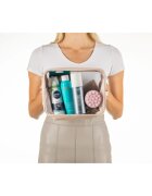 Notino Travel Collection Extra Large Clear Organizer prozorna kozmetična torbica XL Beige 275x20x125 cm 1 kos