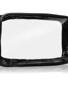 Notino Travel Collection Large Clear Organizer prozorna kozmetična torbica L Black 26x14x85 cm 1 kos