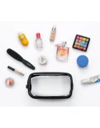 Notino Travel Collection Large Clear Organizer prozorna kozmetična torbica L Black 26x14x85 cm 1 kos