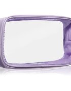 Notino Travel Collection Large Clear Organizer prozorna kozmetična torbica L Purple 1 kos