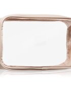 Notino Travel Collection Medium Clear Organizer prozorna kozmetična torbica M Beige 24x125x5 cm 1 kos