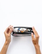 Notino Travel Collection Small Clear Organizer prozorna kozmetična torbica transparenten (M)transparentna (F)transparentno (N) S Black 20x10x5 cm 1 ko