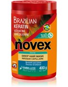 Novex Brazilian Keratin obnovitvena maska za poškodovane lase 400 g