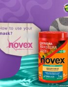 Novex Brazilian Keratin obnovitvena maska za poškodovane lase 400 g