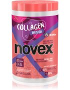 Novex Collagen Infusion krepilna maska za oslabljene poškodovane lase in razcepljene konice 400 g