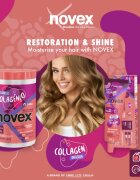 Novex Collagen Infusion krepilna maska za oslabljene poškodovane lase in razcepljene konice 400 g