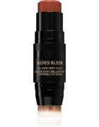 Nudestix Nudies Bloom večnamensko ličilo za oči ustnice in obraz odtenek Rusty Rouge 7 g