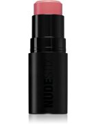 Nudestix Nudies Matte + Glow Core večnamensko ličilo za oči ustnice in obraz odtenek Pink Ice 6 g