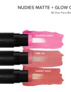 Nudestix Nudies Matte + Glow Core večnamensko ličilo za oči ustnice in obraz odtenek Sunset Gold 6 g