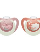 NUK First Choice Night 6-18 m duda 2 kos