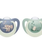 NUK First Choice Night 6-18 m duda Hippo/Koala 2 kos