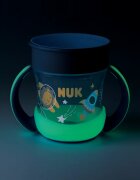 NUK Magic Cup Night skodelica z ročaji 6m+ Blue 1 kos