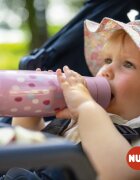NUK Mini-Me Flip športna steklenica Pink 12m+ 1 kos