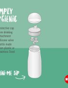 NUK Mini-Me Sip steklenička za otroke White 9m+ 1 kos