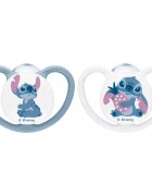 NUK Perfect Match Air Stitch duda 6-18m 2 kos