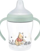NUK Perfect Match Disney otroški lonček z ročaji Winnie the Pooh 6m+ 1 kos