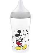 NUK Perfect Match Disney steklenička z indikatorjem temperature Mickey 3m+ 1 kos