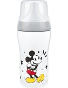 NUK Perfect Match Disney steklenička z indikatorjem temperature Mickey 3m+ 1 kos