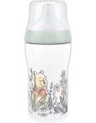 NUK Perfect Match Disney steklenička z indikatorjem temperature Winnie the Pooh 3m+ 1 kos