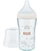 NUK Perfect Match Glass Bottle steklenička za dojenčke z indikatorjem temperature 3m+ 1 kos
