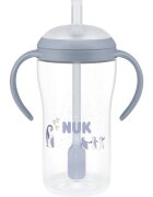 NUK Perfect Match Penguin steklenička s slamico 8m+ 1 kos