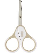 NUK Scissors otroške škarjice z okroglo konico Beige 1 kos