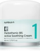 Numbuzin No. 1 Pantothenic B5 Active Soothing Cream pomirjajoča krema za obraz z vlažilnim učinkom 80 ml