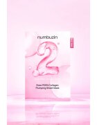 Numbuzin No. 2 Rose PDRN Collagen Plumping Sheet Mask vlažilna tekstilna maska za osvetlitev kože 5 kos