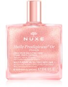 Nuxe Huile Prodigieuse Or Florale večnamensko suho olje z bleščicami za obraz telo in lase 50 ml