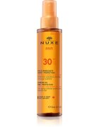 Nuxe Sun Tanning Oil High Protection olje za sončenje za telo in obraz SPF 30 150 ml