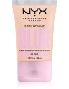 NYX Professional Makeup Bare With Me Blur Tint vlažilni tekoči puder odtenek 02 Fair 30 ml