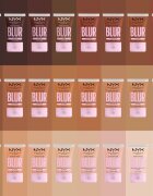 NYX Professional Makeup Bare With Me Blur Tint vlažilni tekoči puder odtenek 02 Fair 30 ml